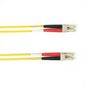 Black Box 2-m, LC-LC, 62.5-Micron, Multimode, Plenum, Yellow Fiber Optic Cable