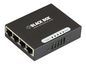 Black Box Unmanaged, 4xRJ-45, Gigabit Ethernet, 115V, 60Hz, 3.3W, 62x79x20mm, 200g, Black