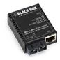 Black Box 10/100/1000-Mbps Copper to 1000-Mbps Duplex Fiber, Multimode, 850-nm, 0.5 km, SC