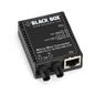 Black Box 10/100/1000Mbps Copper to 1000 Mbps Duplex Fiber, Single-mode, 1310-nm, 12 km, ST