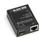 Black Box 10/100/1000 Mbps Copper to 100 Mbps Duplex Fiber, SFP