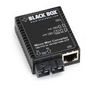 Black Box 10/100/1000 Mbps Copper to 100 Mbps Duplex Fiber, Single-Mode, 1310-nm, 30 km, SC