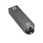 Black Box 10/100/1000BASE-T PoE+ Ethernet Repeater - 802.3at, 1-Port