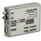 Black Box FlexPoint RS-232 to Fiber Converter, 850-nm Multimode, 2.5 km, ST