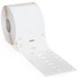 Brady 25 mm Small Core Polyester Tags, 60 x 10 mm, 1000 Tags, Gloss, White