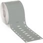 Brady 25 mm Small Core Polyester Tags, 60 x 10 mm, 1000 Tags, Gloss, Silver
