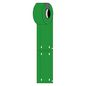Brady Thermoplastic Polyether Polyurethane Tags, 25 x 75mm, 100 Tag(s)/Roll, Green