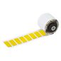 Brady Polyethylene Foam Laminate Polyester, 15 x 27mm, 150 Label(s)/Roll, Yellow