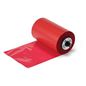 Brady Red 4400 Series Thermal Transfer Printer Ribbon for i5100 and IP Series printers. 110 mm X 300 m