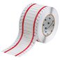 Brady 76 mm Core PermaSleeve Heatex Polyolefin 16 to 10 Gauge Wire Marking Sleeves, 500 Label(s) / Roll