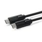 MicroConnect USB-C  3.2 Gen2 cable, black. 0.5m
