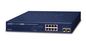 Planet 8-Port 10/100/1000T 802.3at PoE + 2-Port 100/1000X SFP Managed Switch