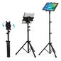 CoreParts Tripod Stand for tablets, Compatible with up to 37cm Universal Tripod Stand for 24cm to 37cm Tablet Multi-Direction - Height: 55cm-150cm