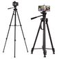 CoreParts Tripod Stand 51cm-180cm, Fit for all Cameras and 4-7" Phones - Multi-Direction with Adjustable Height - VCT-618N