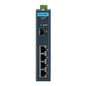 Advantech 4 GE + 1 SFP Ind. Unmanaged Switch
