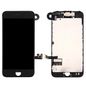 CoreParts Assembly with digitizer and Frame for iPhone 7 plus, Black, Highest grade Copy LCD - AUO Quality - Full Assembly Including small parts as backplate camera, sensor and ear speaker