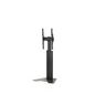 Chief Fusion Manual Height Adjustable Stretch Portrait Stand, 56.7 kg max, 27" max, Black