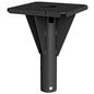 Chief Outdoor Concrete Ceiling and Pedestal Plate, 181.4 kg, Black