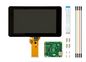 Raspberry Pi Raspberry Pi, Official with 7in Capacitive Touch Screen - 1 x 7" LCD touch screen 1 x Adapter board 1 x DSI ribbon cable 4 x jumper wires 4 x stand-offs and screws for mounting