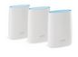 Netgear Whole home Mesh WiFi System 3-Pack, 802.11a/b/g/n/ac, 2.4/5/5 GHz, 4x LAN 1G, MU-MIMO, 4GB flash, 512MB RAM, 170.3x78.9x225.8 mm, 2 m RJ-45 cable, 1 year licence Armor