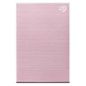 Seagate One Touch, 2TB HDD, USB 3.2 Gen 1 (USB 3.0), Rose gold