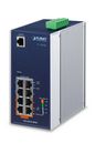 Planet Industrial 4-Port 10/100/1000T 802.3at PoE + 4-Port 10/100/1000T Managed Switch