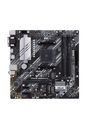 Asus AMD B550 (Ryzen AM4) micro ATX motherboard with dual M.2, PCIe 4.0, 1 Gb Ethernet, HDMI/D-Sub/DVI, SATA 6 Gbps, USB 3.2 Gen 2 Type-A, and Aura Sync RGB headers support