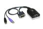 Aten Adaptateur KVM de support virtuel DVI USB avec prise en charge des smart card
