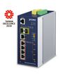 Planet Industrial L2+ 4-Port 10/100/1000T 802.3bt PoE + 1-Port 10/100/1000T + 2-Port 100/1000X SFP Managed Switch