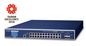 Planet L3 24-Port 10/100/1000T 802.3bt PoE + 4-Port 10G SFP+ Managed Switch with LCD Touch Screen