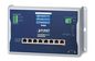 Planet Industrial L2+ 8-Port 10/100/1000T 802.3bt PoE + 2-Port 1G/2.5G SFP Wall-mount Managed Switch with LCD Touch Screen