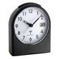 TFA 98.1040.01 Analogue radio-controlled alarm clock with digital display of seconds
