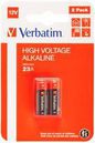 Verbatim 23A/MN21, 12 V, Alkaline, 10.6 x 28.5 mm, 7.9 g