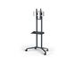 Sharp/NEC PD04 Tipster Trolley, 32” - 75”, up to 50 kg, 100 x 200 to 400 x 400, Dark Grey