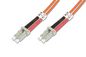 Digitus FO patch cord, duplex, LC to LC MM OM2 50/125 µ, 3 m