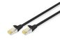 Digitus CAT 6A S-FTP patch cord, Cu, LSZH AWG 26/7, length 2 m, color black