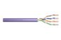 Digitus CAT 6 U-UTP installation cable, 250 MHz Eca (PVC), AWG 24/1, w/o cross, 305m, sx, purple