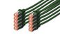 Digitus CAT 6 S-FTP patch cord, Cu, LSZH AWG 27/7, length 1 m, 10 pieces, color green