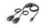 Digitus USB to Serial Adapter, RS232 2 x RS232, cable type, Chipset: FT2232H, 1.5m