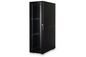 Digitus 42U server rack, Unique, 2050x600x1200 mm perforated steel doors, color black (RAL 9005)