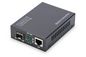 Digitus Gigabit Ethernet Media Converter, SFP SFP Open Slot, without SFP Module