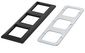 Extron 3-gang Mounting Kit for Flex55 and EU Boxes -Black