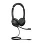 Jabra Evolve2 30, MS Stereo Headset Head-band USB Type-C Black