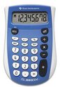 Texas Instruments Pocket, Display calculator, Buttons, Blue/Grey