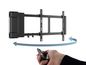 Multibrackets Multibrackets M Motorized Swing Mount Large - Mounting kit (swing arm) for LCD TV - black - screen size: 32" - 60" - max 30 kg - wall-mountable