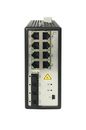 Hikvision Switch PoE 8 puertos Gigabit industrial gestionable. Temperatura -40 a +75ºC