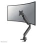 Neomounts Select NewStar NM-D775BLACKPLUS Full Motion Desk Mount (clamp & grommet) for 10-49" Curved Monitor Screens, Height Adjustable (gas spring) - Black