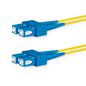 Lanview SC-SC Singlemode fibre cable duplex 10m OS2 9/125 LSZH