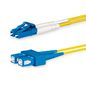 Lanview LC-SC Singlemode fibre cable duplex 2m OS2 9/125 LSZH