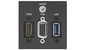 Extron HDMI, VGA, Audio, and USB 3.2 Type-A, Black